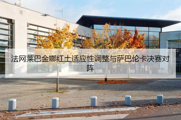 法网莱巴金娜红土适应性调整与萨巴伦卡决赛对阵